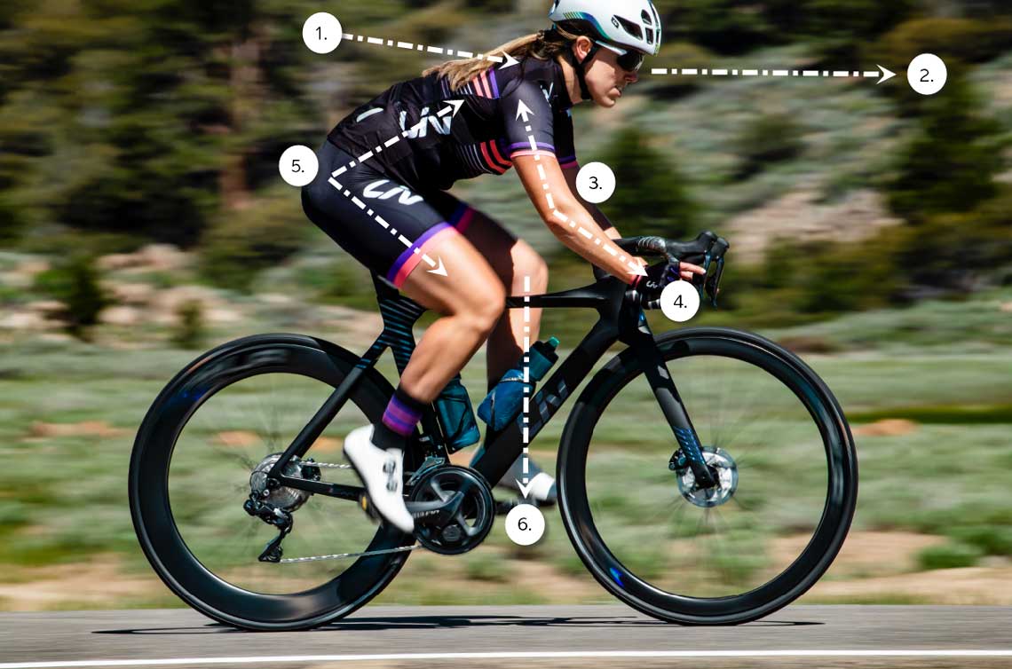Proper Body Position on a Road Bike | Liv Cycling Official site